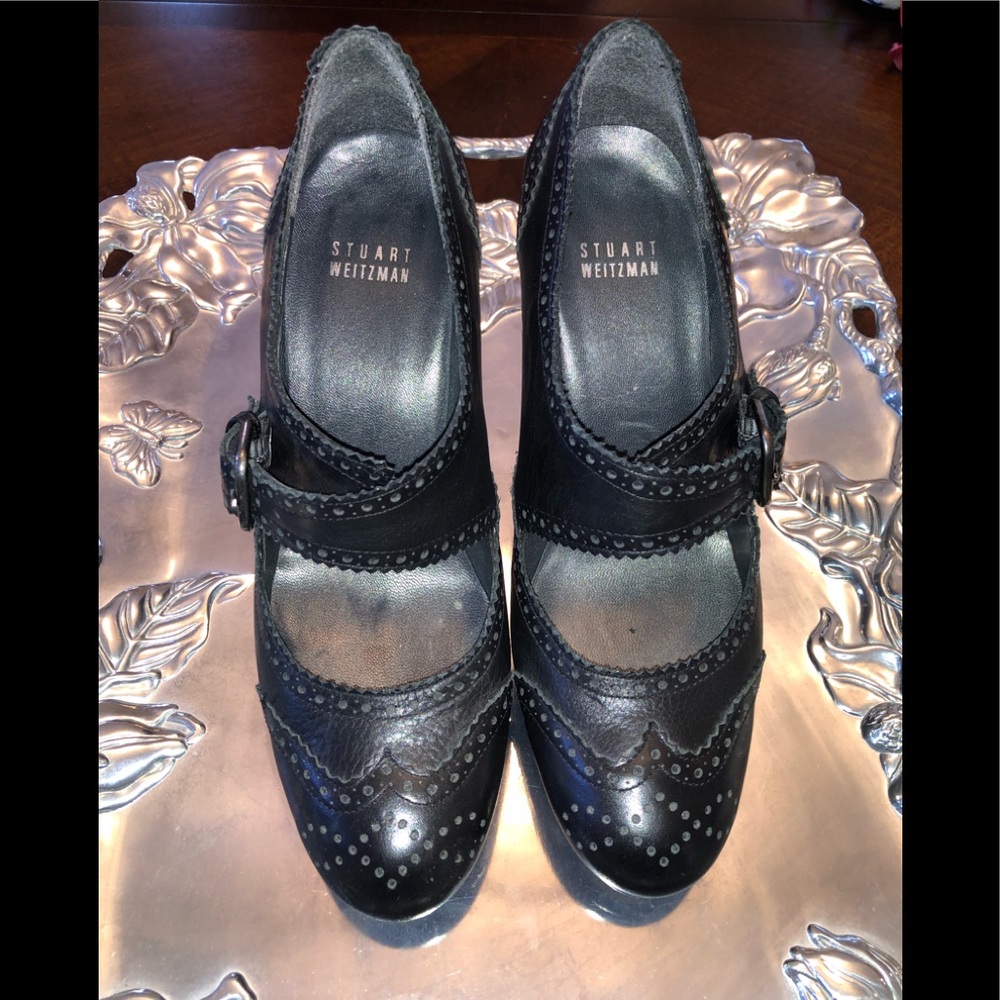 Stuart Weitzman Size 8 Black Heels